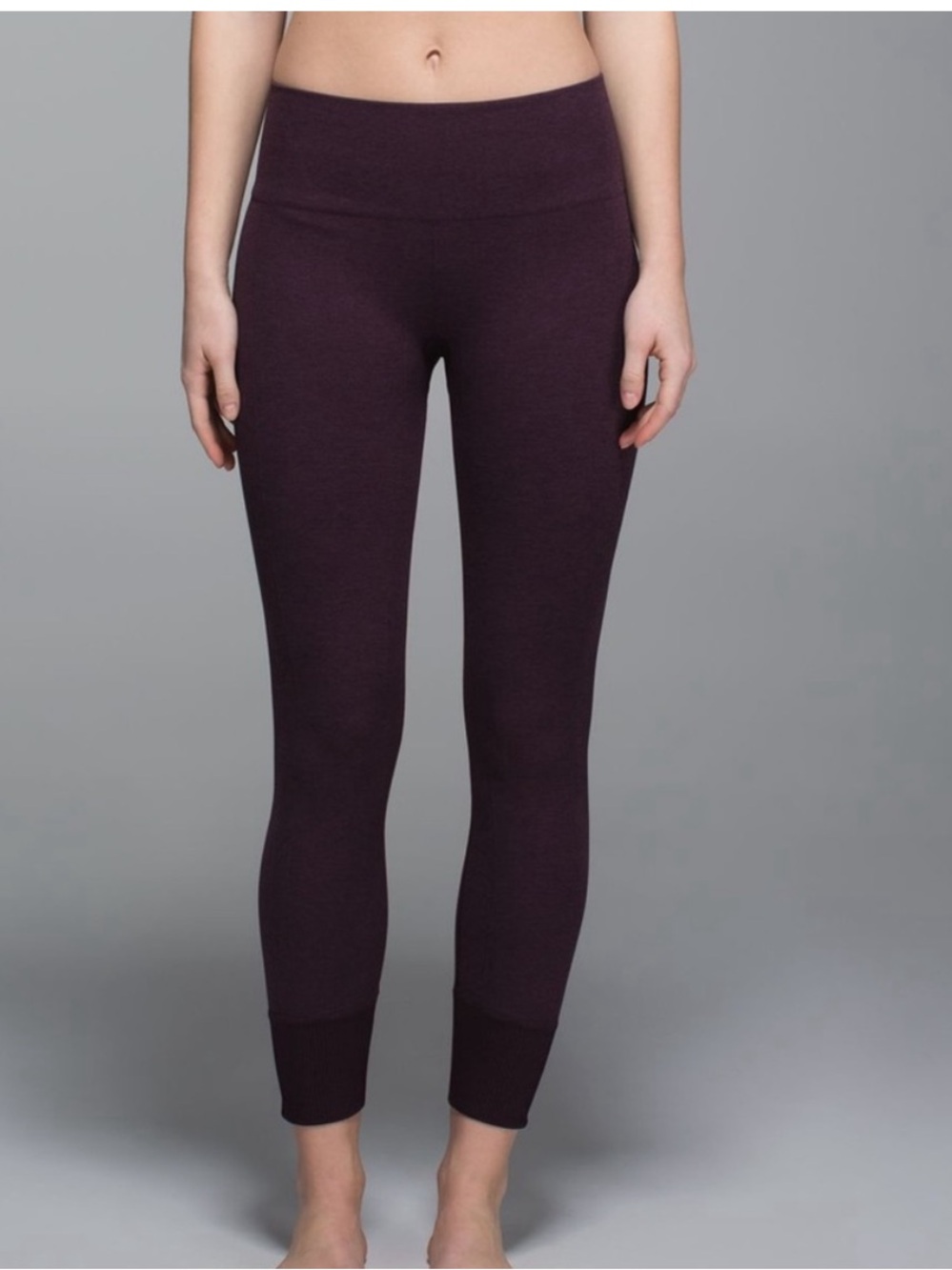Lululemon Ebb to Street seamless tights leggings black cherry 4